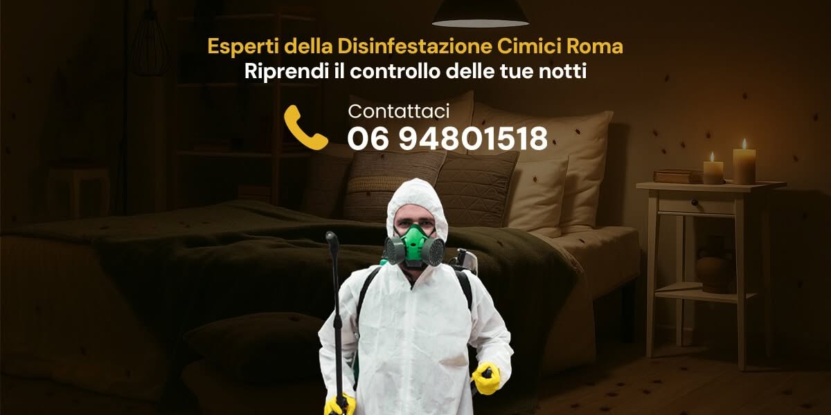 Logo Disinfestazione Cimici da Letto a Roma - Trattamenti Letti per B&B e Privati